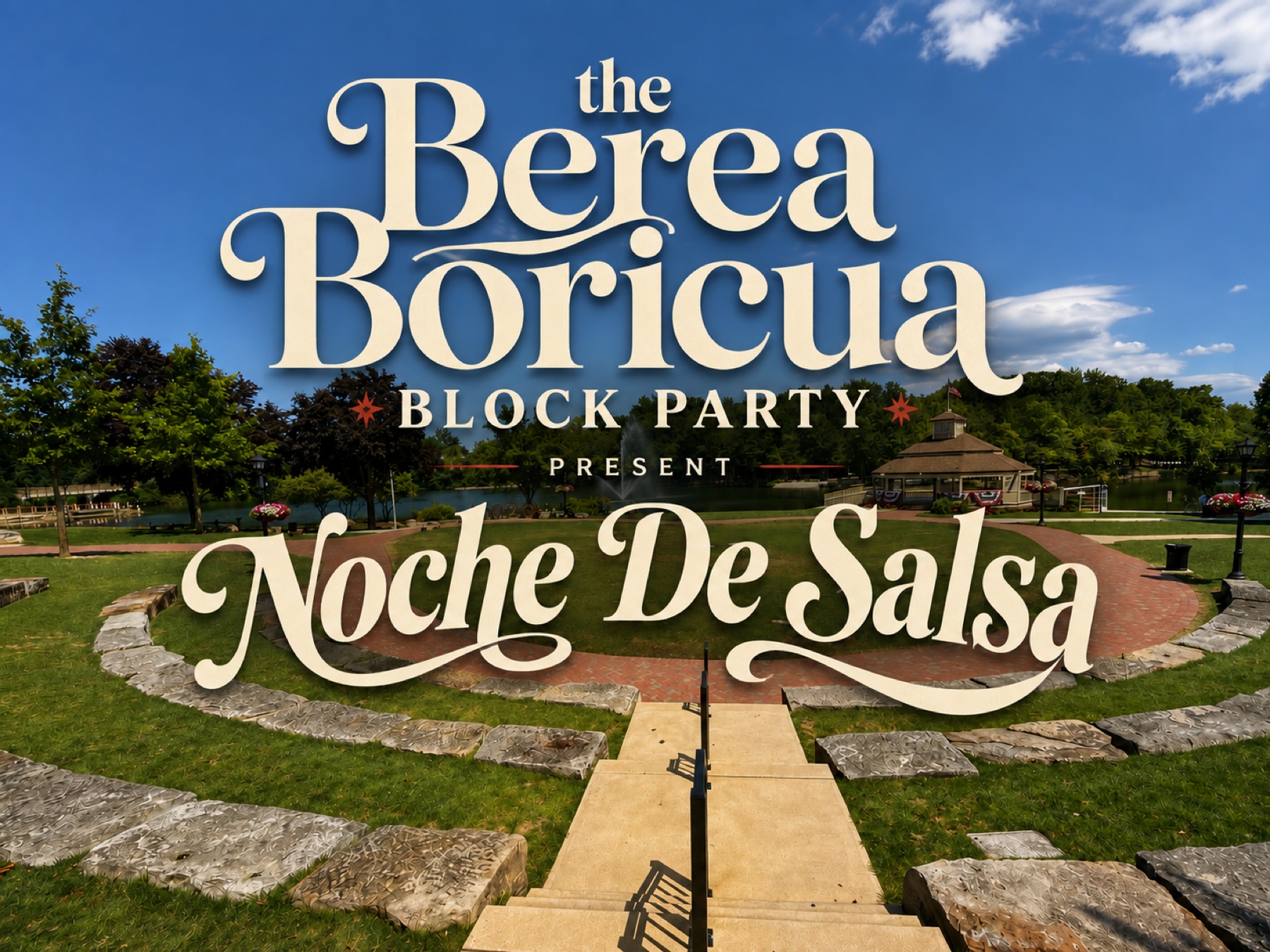 Berea Boricua Block Party presents Noche de Salsa at Coe Lake Park