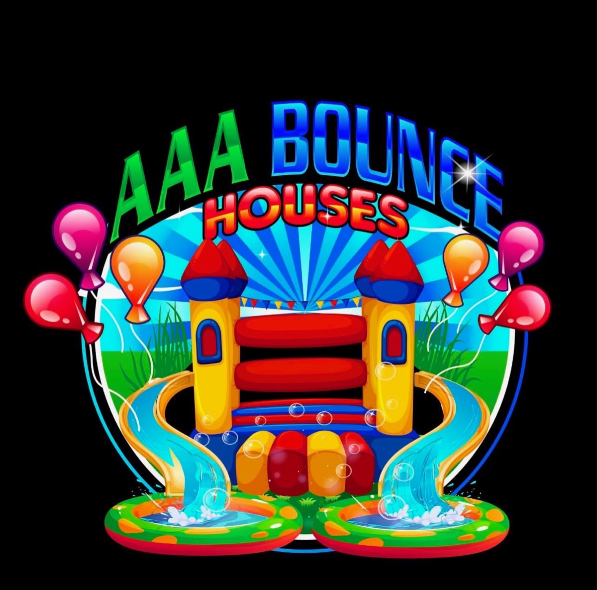 AAA Bounce Houses logo