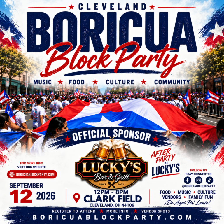 Official Lucky’s sponsor flyer announcing the September 12 after-party